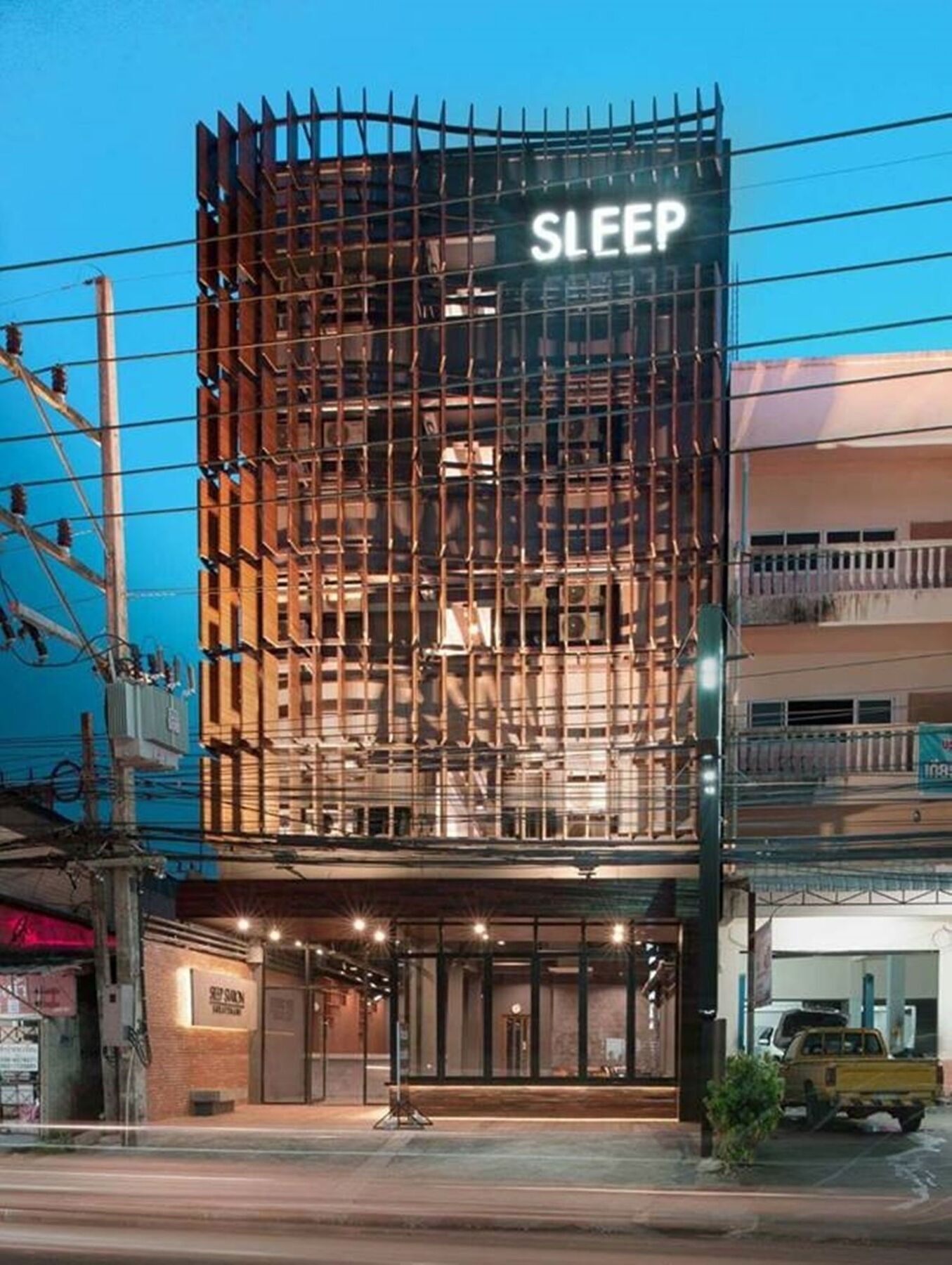 Sleep Station Hotel Surat Thani Exterior foto